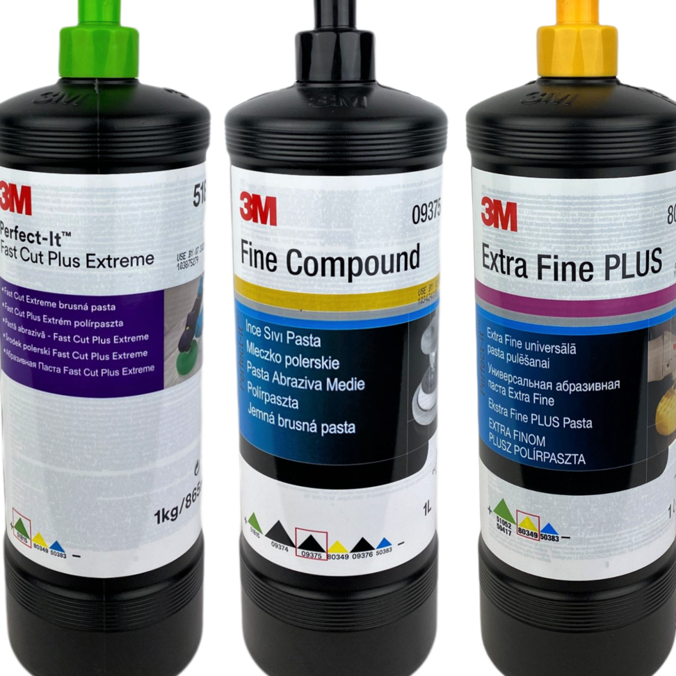 3m Politur Reihenfolge
