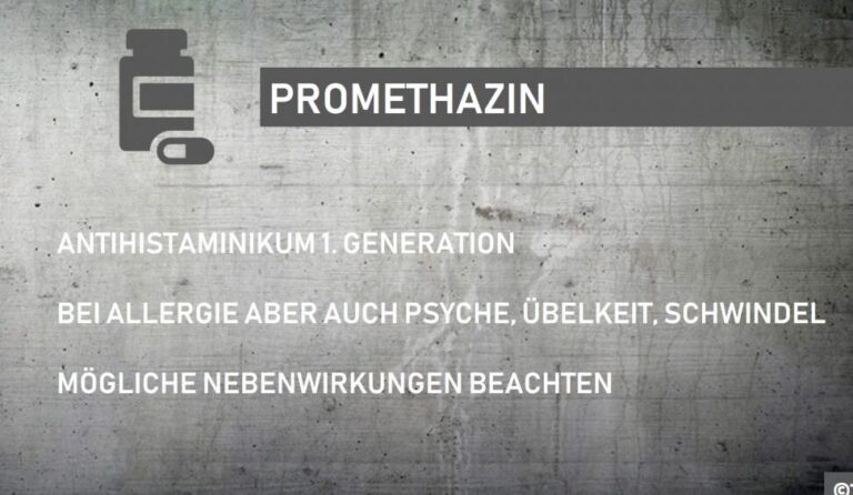 Promethazin Neuraxpharm 25 Mg Nebenwirkungen