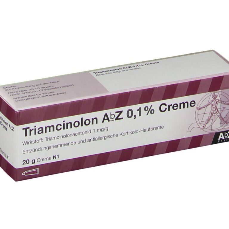 Triamcinolonacetonid Creme: Anwendung, Wirkung und Dosierung