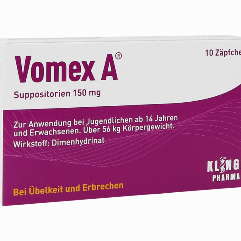 Vomex Zäpfchen: Anwendung und Wirkung leicht erklärt - Alles, was Sie